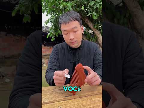 Um pente feito para a avó #shorts #shortvideo #youtubeshorts