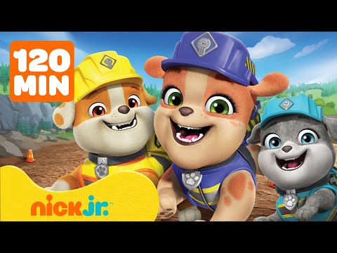 Rubble & Crew | Los MEJORES Momentos de Construcción de Mix + Rubble y Equipo | 90 Minutos | Nick Jr