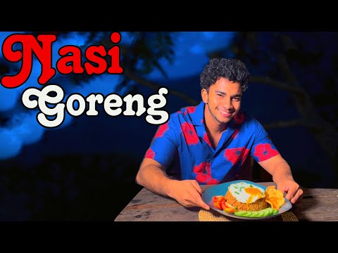 Making Nasi Goreng, The Indonesian Fried Rice In A Calm Evening | Wild Cookbook