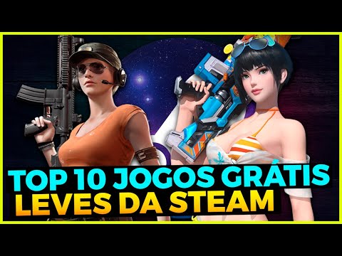 TOP 10 - Melhores Jogos GRÁTIS e Leves da STEAM Para PC FRACO (2025)