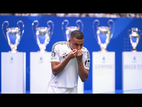 Kylian Mbappé Full Presentation at Real Madrid