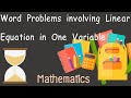 Solving Word Problems with Equations