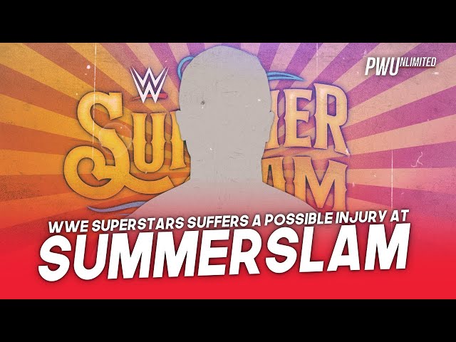 WWE Superstar Suffers A Possible Injury At SummerSlam