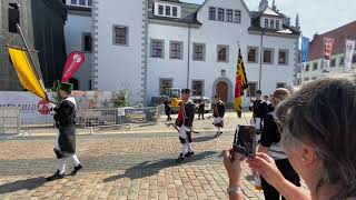 Aufwartung der Bergparade 25.07.2021 in Freiberg/ Sachsen