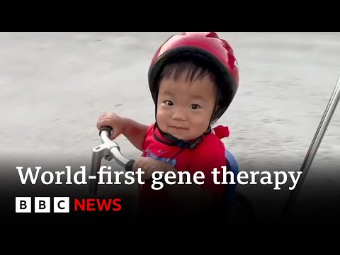 YouTube video thumbnail: Boy With Rare Condition Amazes Doctors After World-First Gene Therapy