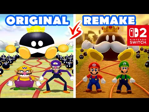 Super Mario Party Jamboree (Switch 2) vs Mario Party Series - Mario vs Strong Men (4K 60FPS)