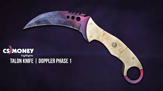 Talon Knife Doppler Phase 1 Gameplay video