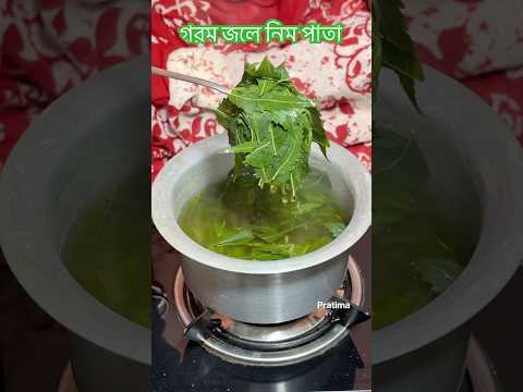 গরম জলে নিম পাতা দিয়ে ঘরোয়া ফিনাইল #shorts #shortsvideo #neem