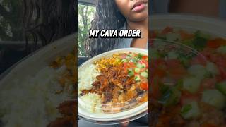 What I order at Cava | Cava order