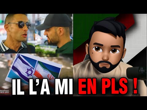 Son reportage de manipulation sur l’IRAN et la Palestine tombe à l’eau ❌