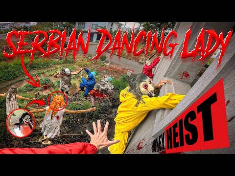 SERBIAN DANCING LADY IN REAL LIFE l PARKOUR POV ESCAPE ''Part 12.0'' (Horror Parkour POV Short)