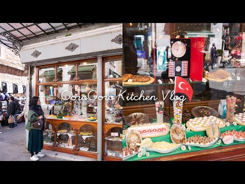 地元の人で賑わう市場でお買い物｜アンティークの絨毯とクッションが我が家にやってきた｜トルコ旅行vlog
