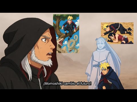 Kashin Koji no puede ver el futuro de Momoshiki durante Boruto vs Jura y no vio un Futuro Equivocado
