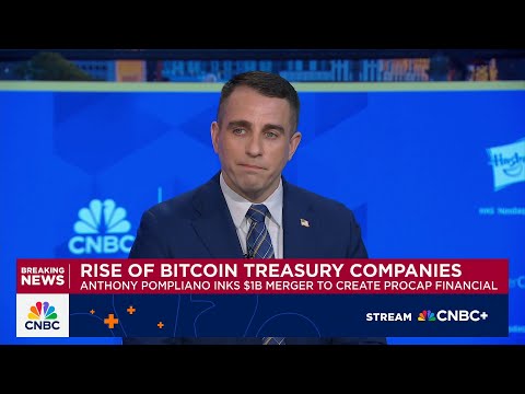 YouTube video thumbnail: Bitcoin Investors are Very Happy That They're Continuing to see Volatility, Says Anthony Pompliano