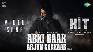 Abki Baar Arjun Sarkaar - Video Song | HIT 3 | Nani | Sailesh Kolanu | Mickey J Meyer
