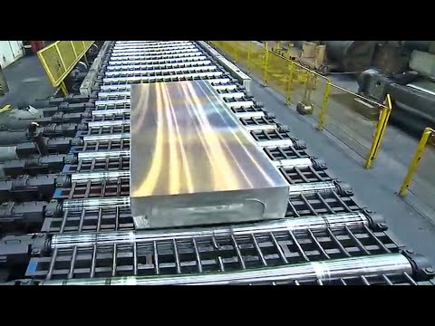 COMO se HACE el PAPEL de ALUMINIO en las FÁBRICAS | Como se FABRICA una HOJA de PAPEL de ALUMINIO