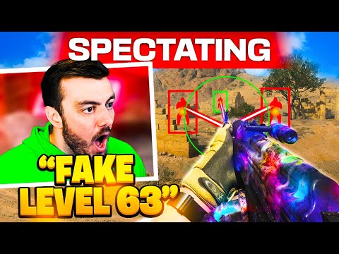 I Spectated A Fake Level 63 Warzone 2 Player...