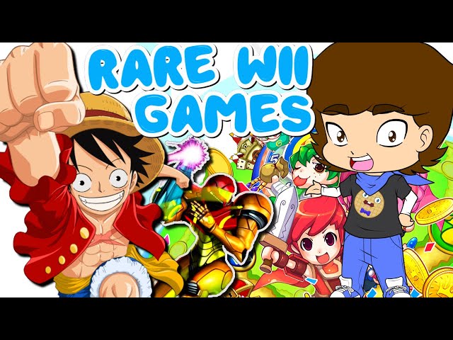 The RAREST Wii Games?! - ConnerTheWaffle