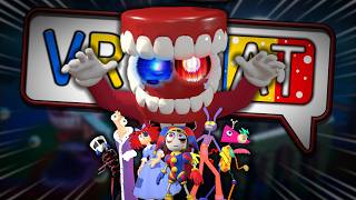 CAINE TRAPS EVERYONE IN VRCHAT! | The Amazing Digital Circus - Funny moments -