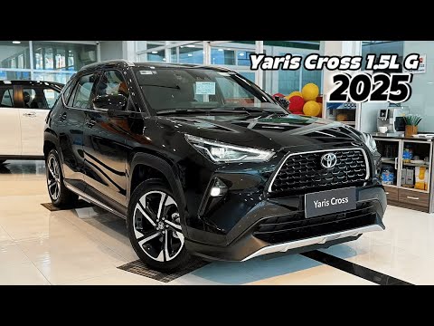 New Toyota YARIS CROSS G (2025) - 1.5L LUXURY Compact SUV | Black Color