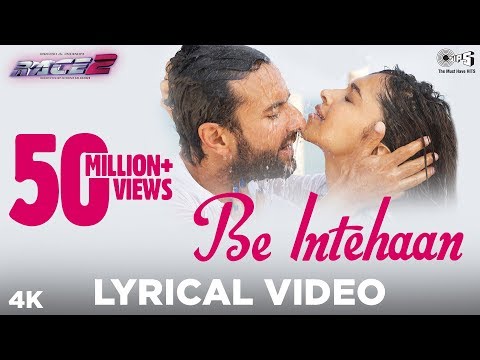 Be Intehaan - Lyrical Video | Race 2 | Saif Ali Khan &amp; Deepika Padukone | Atif Aslam | Pritam | Tips