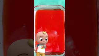 Wiggly Jiggly Yummy Jello! 🫨 CoComelon Craft & Cooking Tutorials #kids #shorts