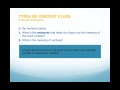 Understanding Context Clues and Vocabulary