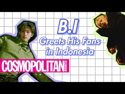 B.I Greets His Fans in Indonesia