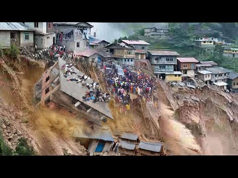 Gone in Seconds — Deadly Landslides and Floods Obliterate Chinese Villages!