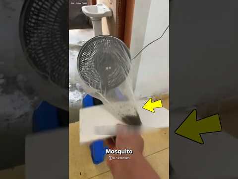 What does this guy do to avoid Mosquitoes 🤔