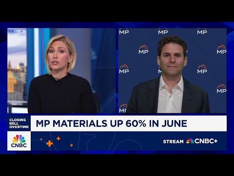 YouTube video thumbnail: Rare Earth Deal With China is 'Long-Term' Industrial Crisis, Says MP Materials CEO