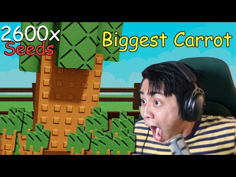 48 HOURS GRIND PARA SA PINAKA MALAKING CARROT! GROW A GARDEN