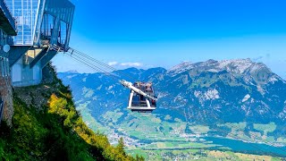 Riding the World's Coolest Cable Car (Open Air!) 🇨🇭