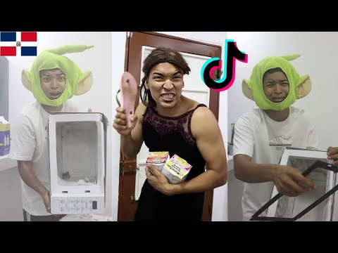 EL MICROONDAS DE MAMA LARIN LOS NUEVOS TIKTOK DE ALFREDO LARIN PARODIA DOMINICANA 🇩🇴🤣