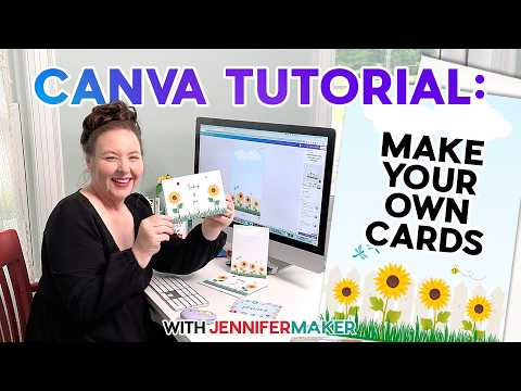 How to Make a Card in Canva (Step-by-Step for Beginners!)