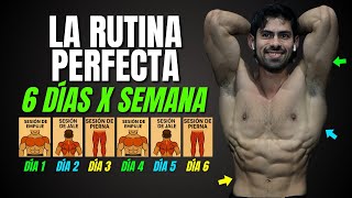 La Rutina PERFECTA de 6 Días para Ganar Músculo