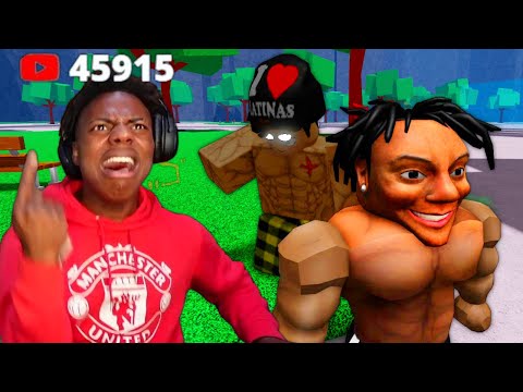 Trolling ISHOWSPEED In The Strongest Battlegrounds
