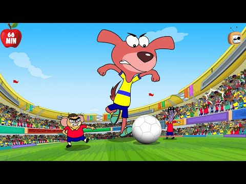 The Final Match! : Dog vs Rats | Doggy Don | Rat A Tat | 60 Mins Non-Stop | Funny Cartoon | Chotoonz