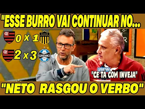 🔥🔥NOVA TRETA " CRAQUE NETO DIZ QUE TITE NO FLAMENGO VAI.....