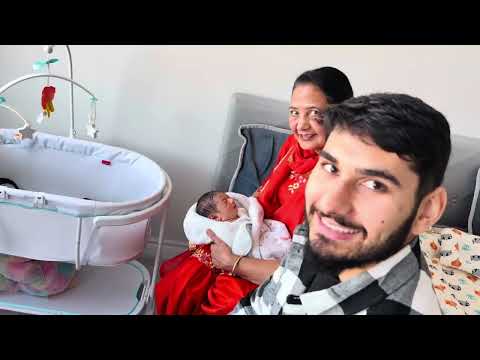 Bhua Ji Aye Baby Nu Dekhan | Bhua Ji Panjiri Te Gifts Lai Ke Aye | Armaan di Gudti | Punjabi Vlogger