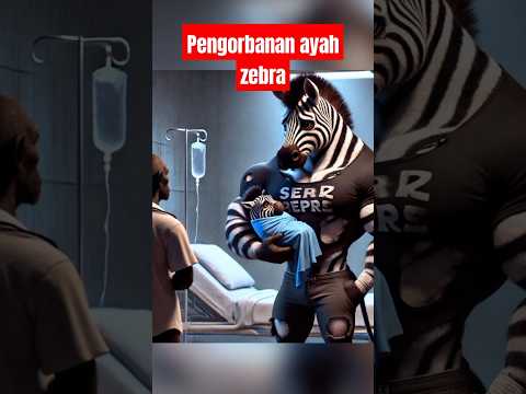 Ayah zebra rela berkorban demi anaknya #ceritakucing #kucingberotot #tentangkucing #cat #catlover