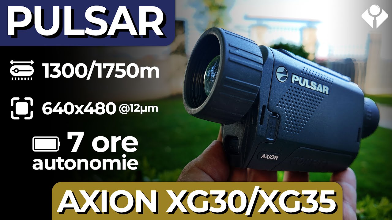 Camera cu termoviziune Pulsar Axion XG30 Compact, 640x480px, 1300m