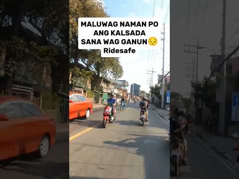 Wag sanang ipilit  pag alanganin #ridesafe #short #motovlog
