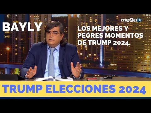 'Bayly' Mejores y peores momentos de Donald Trump durante las elecciones 2024