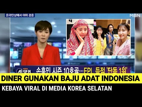 Kebaya Viral di Media Korea Selatan❗️Pemain Red Sparks Kenakan Pakain Adat Indonesia di Makan Malam