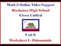 Polynomial Operations and Properties
