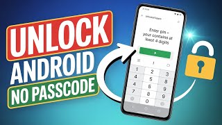 Unlock Android Phone Password Without Losing Data | How To Unlock Phone if Forgot Password | 2025