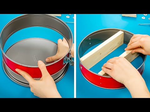 Don't Throw Your Old Cake Pans Away - 14 Awesome Upcycling Ideas! - Cleverly