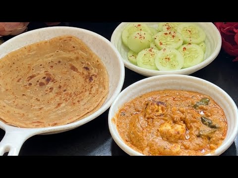 पनीर यखनी के साथ लच्छा पराँठा रेसिपी #dinner #lunch #party एक बार बनाना तो बनता हैby Somya’s kitchen