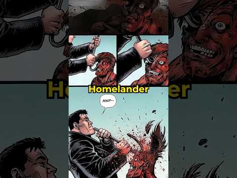 The Death of Homelander 🤯 #TheBoys #homelander #comics